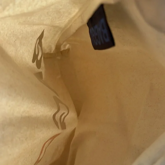 BAGGU Logo Canvas Tote Bag - Picture 4 of 4